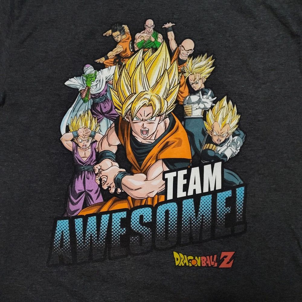 Dragon Ball Z Kid‎ Sz XL Toei Animation Team Awesome Short Sleeve TShirt - Picture 6 of 8
